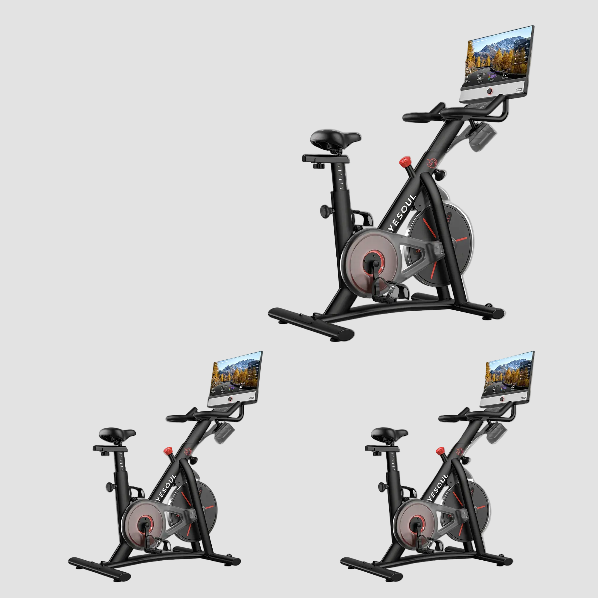 3X-Yesoul G1M Plus Bike Family Package