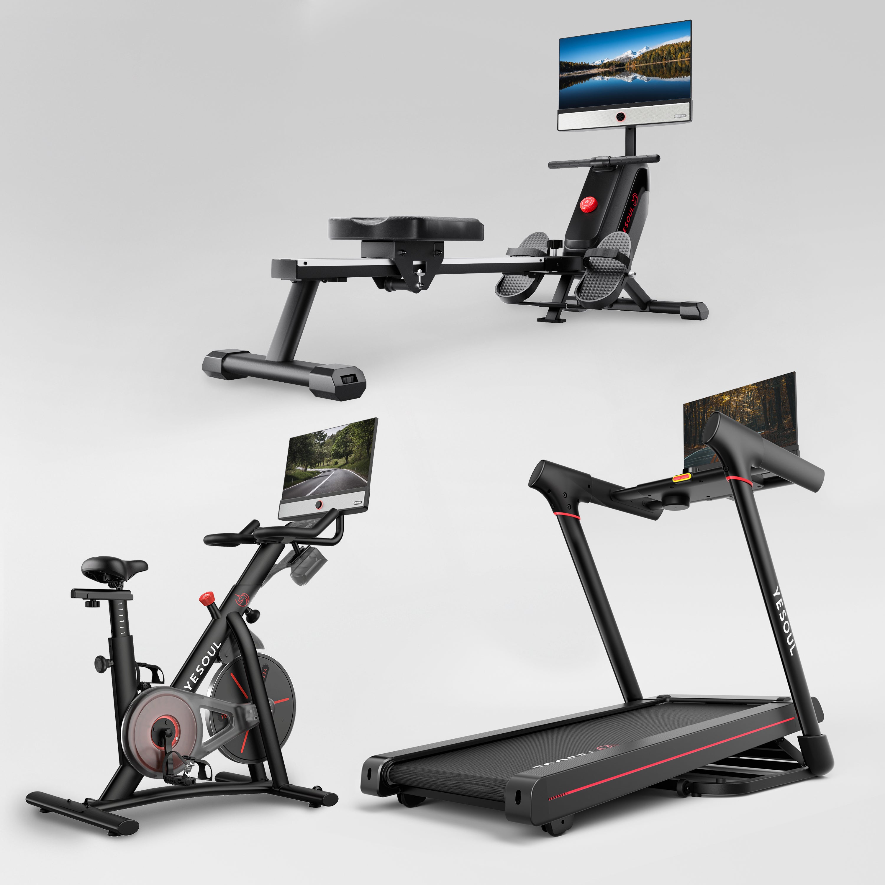 Familienpaket: Row-Ride-Run 3X