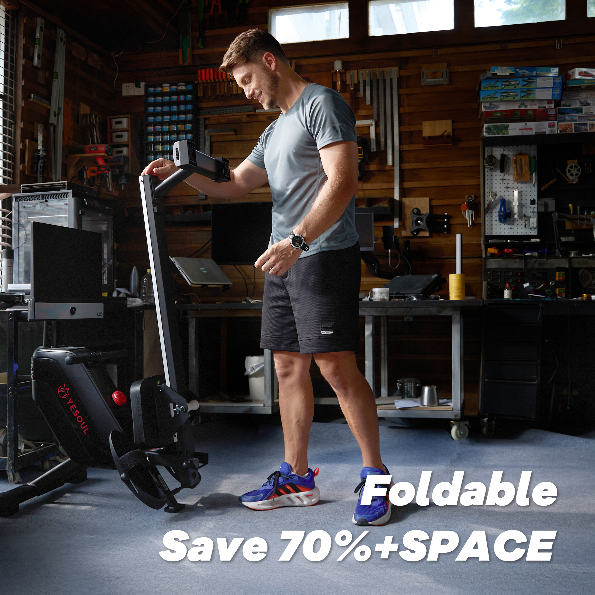 Yesoul R1M Plus (Rowing Machine+Screen)