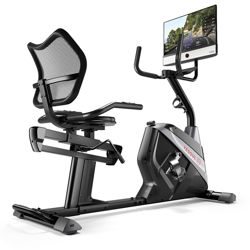 Yesoul J1M Plus: Recumbent Bike with Screen for Joint Pain Relief