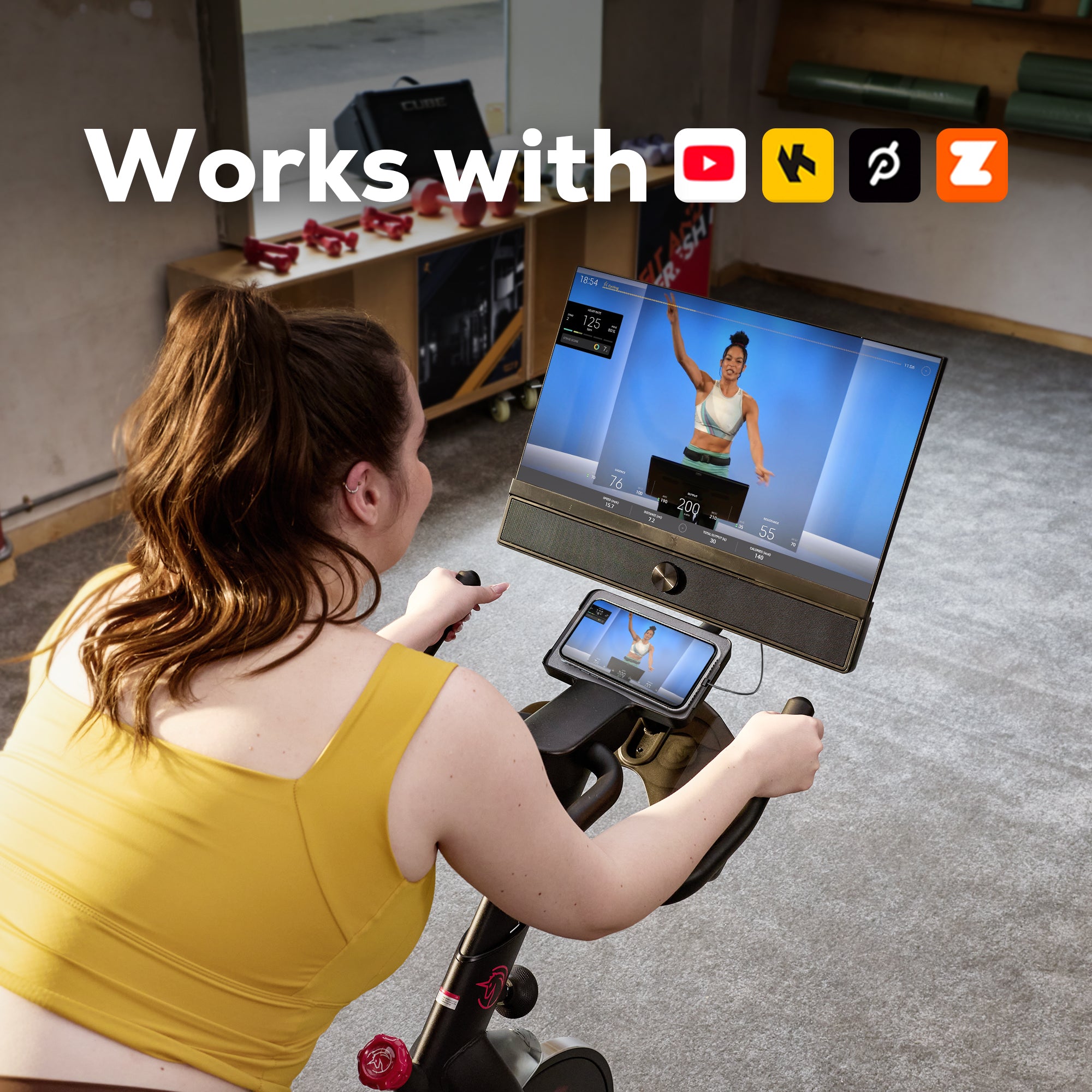 Yesoul G1M Plus Bike(Bike+Screen)