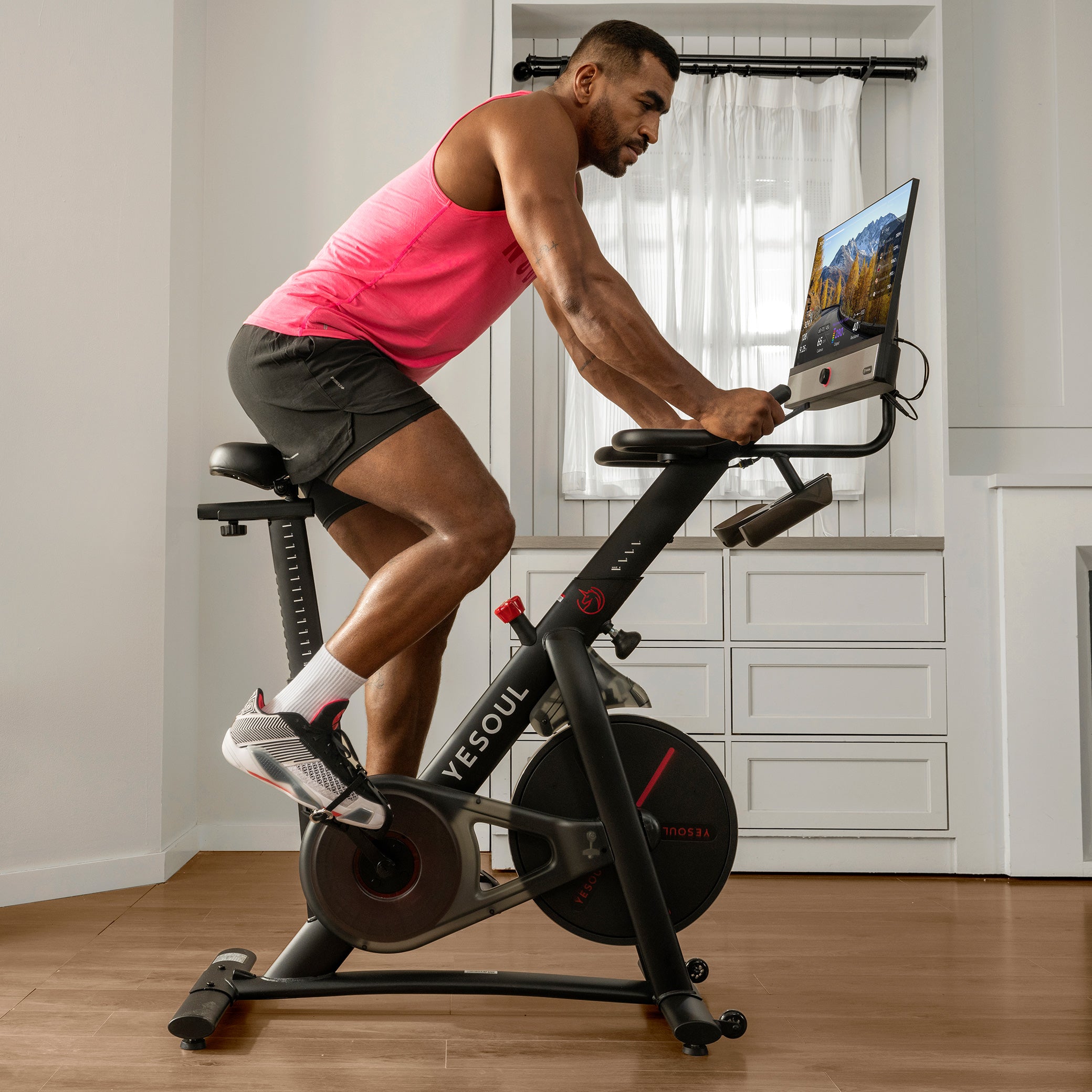 YESOUL Exercise Bikes with Screen, Best Stationary Bike Exercise, Cheap ...