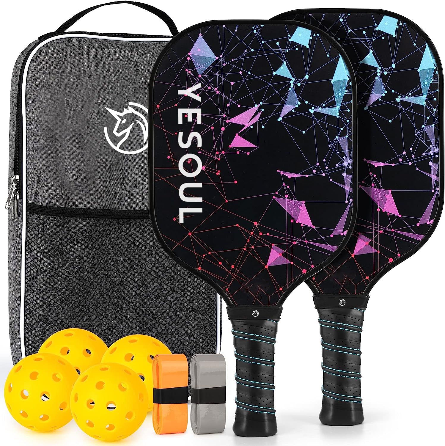 Yesoul Carbon Fiber Pickleball Set