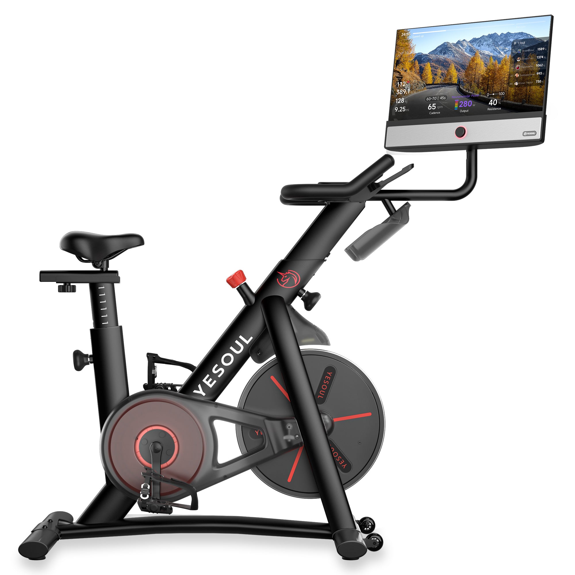 YESOUL Exercise Bikes with Screen, Best Stationary Bike Exercise, Cheap ...