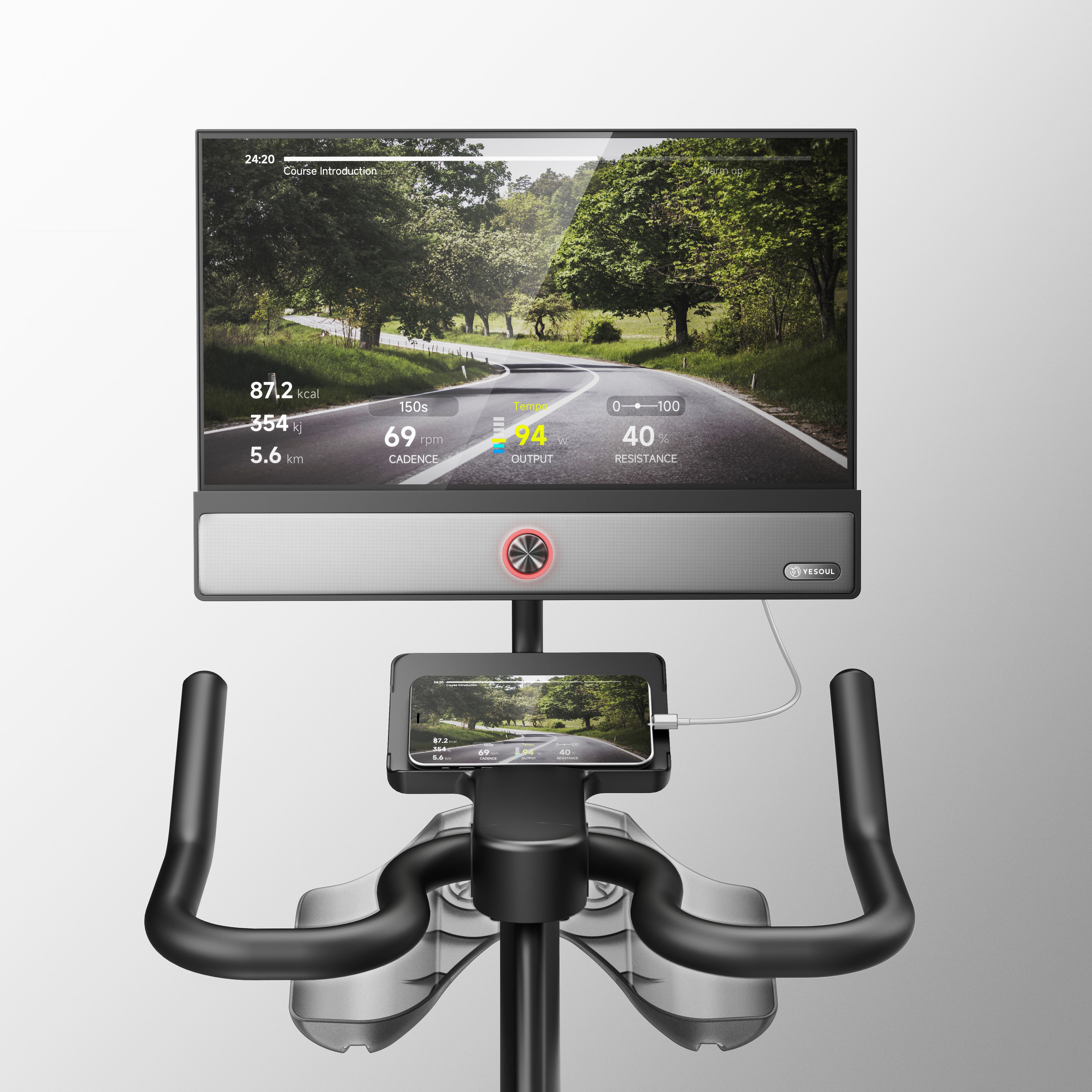 Yesoul G1M Max Bike | Exercise Bike with Screen