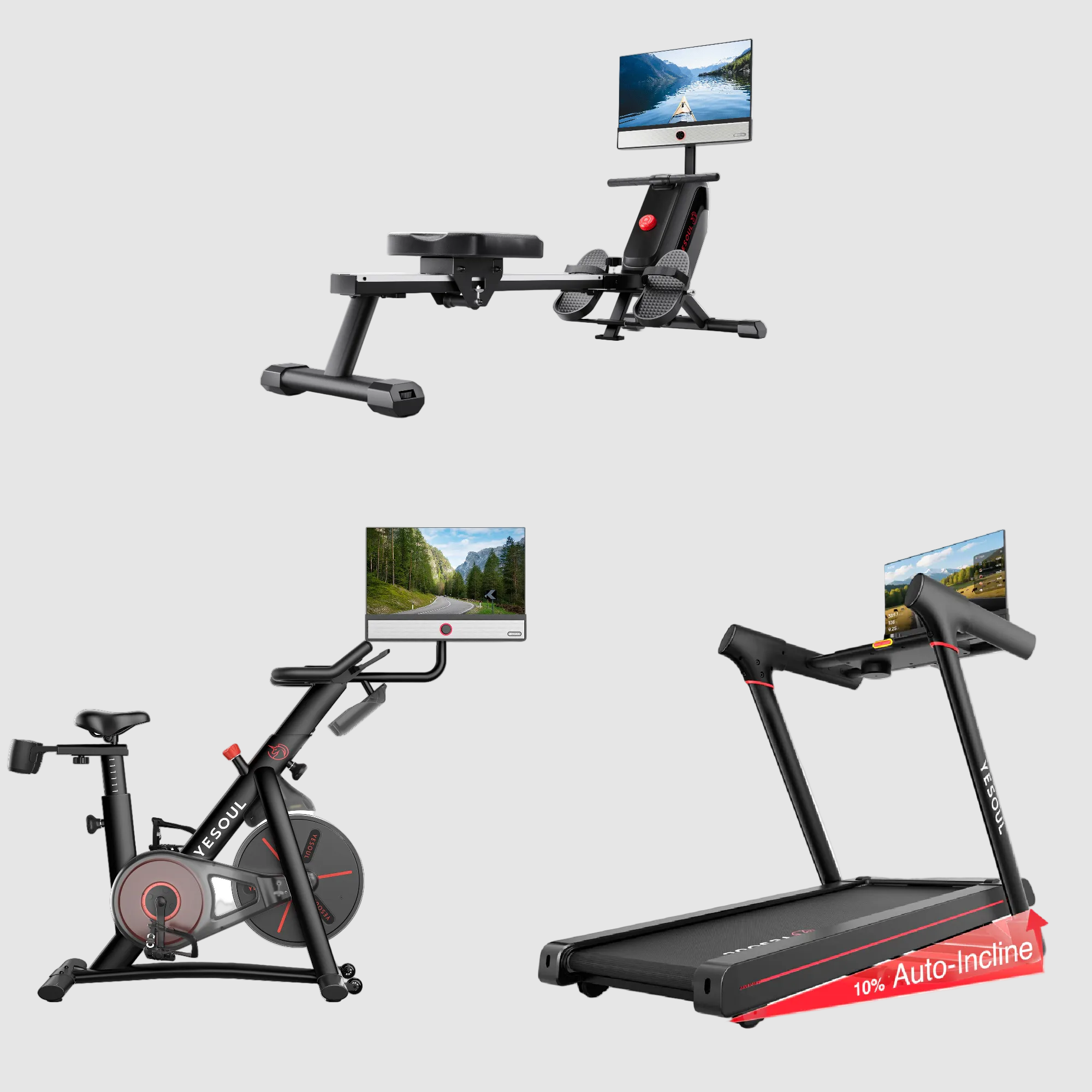 Family Package: Row-Run-RideMax 3X