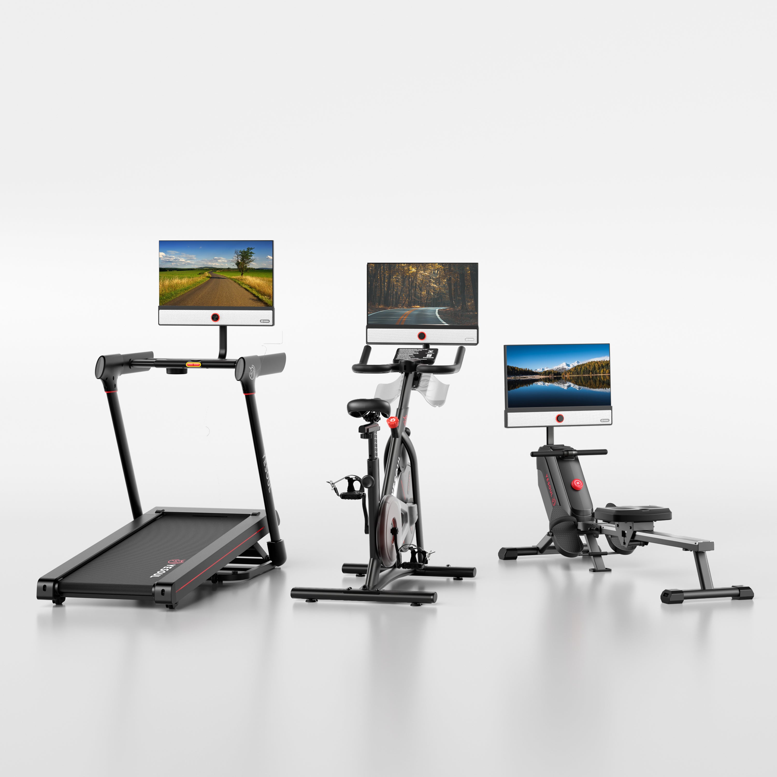 Family Home Gym Pro: Run-Row-Ride 3R Bundle