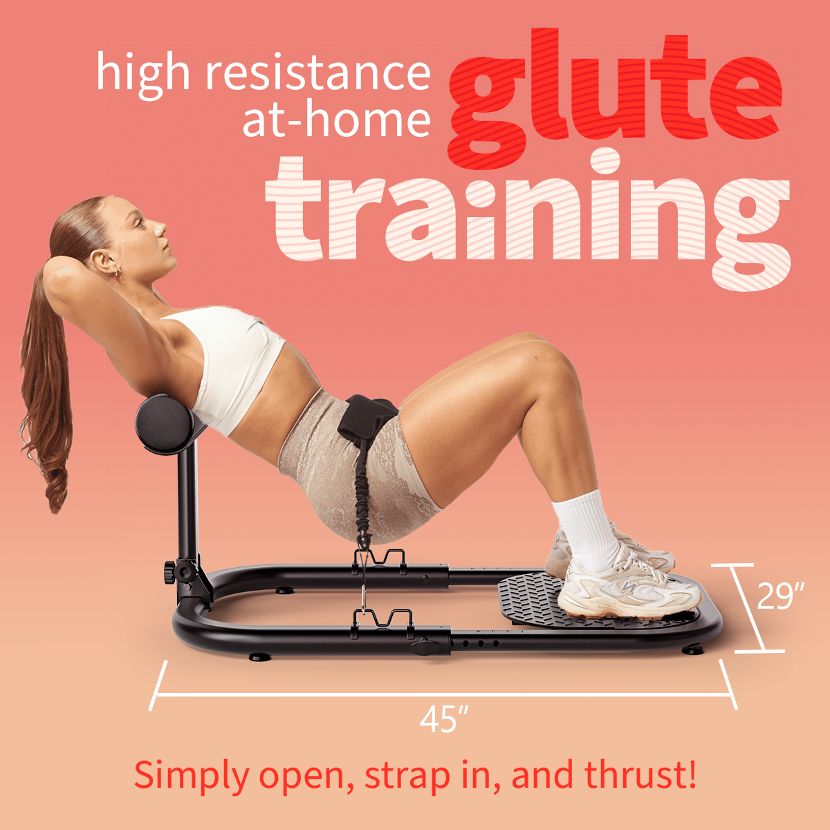 Hip thrust at home machine hotsell