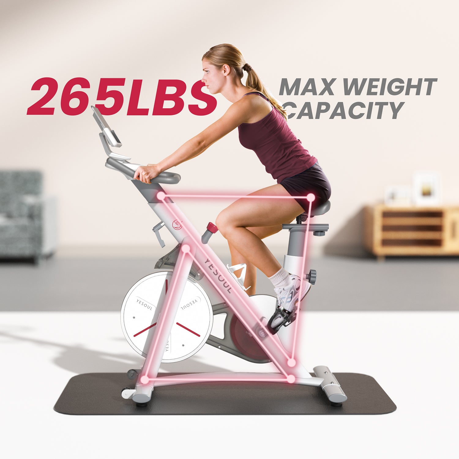 YESOUL S3 Indoor Exercise Bike(Available In US only)